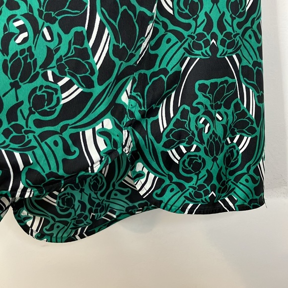 J Crew printed boatneck blouse - Picture 5 of 10